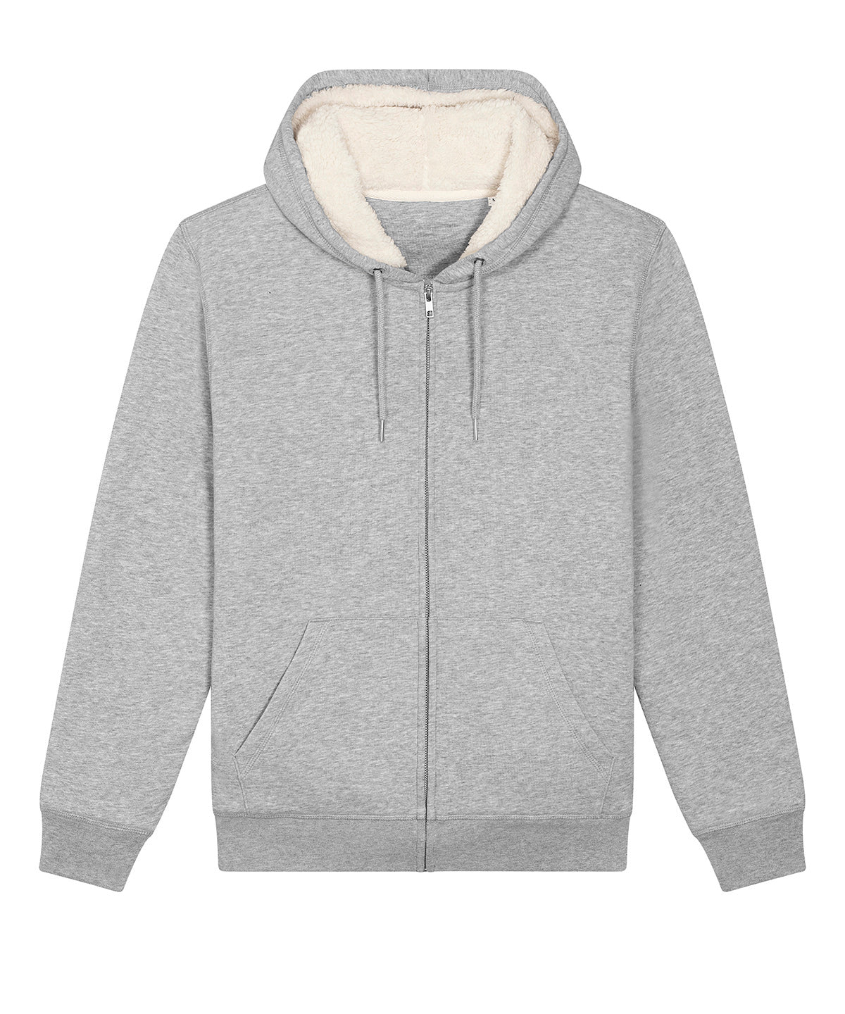 Unisex Hygger sherpa zip-through sweatshirt (STSU956)