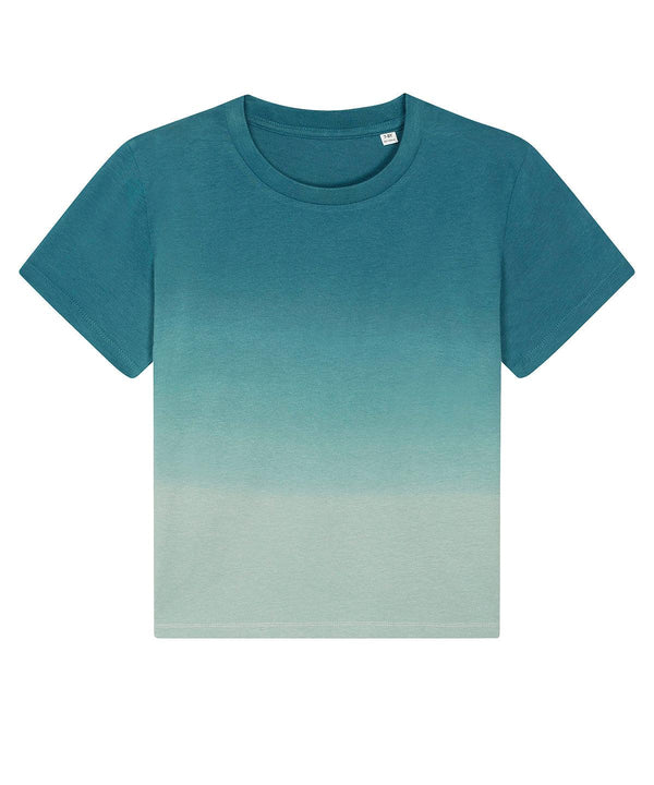 Dip Dye Hydro/Aloe - Mini Creator dip-dye kids t-shirt (STTK940) T-Shirts Stanley/Stella Junior, New in, Organic & Conscious, Stanley/ Stella, T-Shirts & Vests Schoolwear Centres