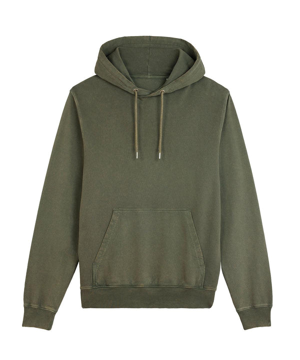Garment Dyed Khaki - Unisex Archer vintage hoodie sweatshirt (STSU040) Sweatshirts Stanley/Stella New Styles for 2023, Organic & Conscious, Plus Sizes, Rebrandable, Sweatshirts Schoolwear Centres