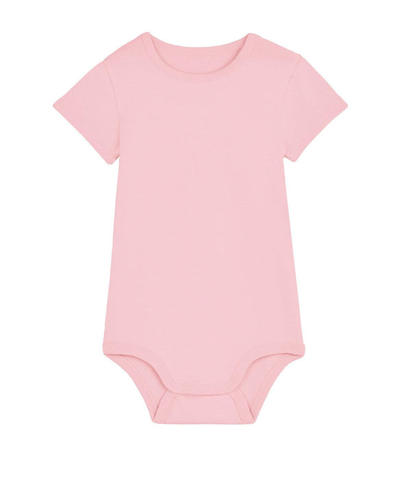 Cotton Pink - Baby bodysuit (STUB103) Bodysuits Stanley/Stella New Styles for 2023, Organic & Conscious, Rebrandable Schoolwear Centres