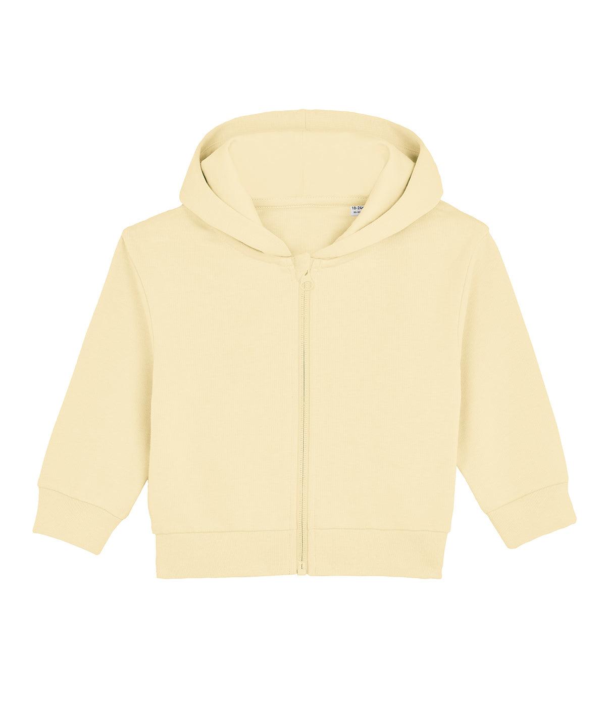 Butter - Baby Connector hoodie zip-through sweatshirt (STSB105) Hoodies Stanley/Stella Home of the hoodie, Hoodies, New Styles for 2023, Organic & Conscious, Rebrandable Schoolwear Centres