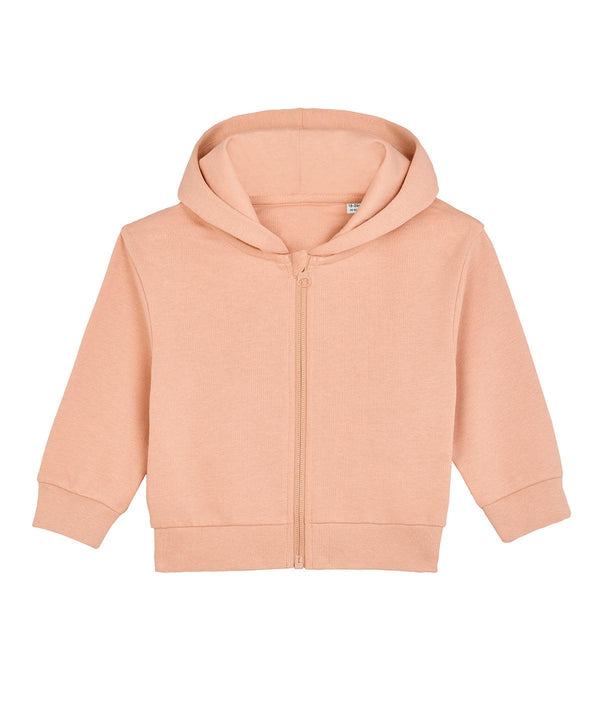 Fraiche Peche - Baby Connector hoodie zip-through sweatshirt (STSB105) Hoodies Stanley/Stella Home of the hoodie, Hoodies, New Styles for 2023, Organic & Conscious, Rebrandable Schoolwear Centres