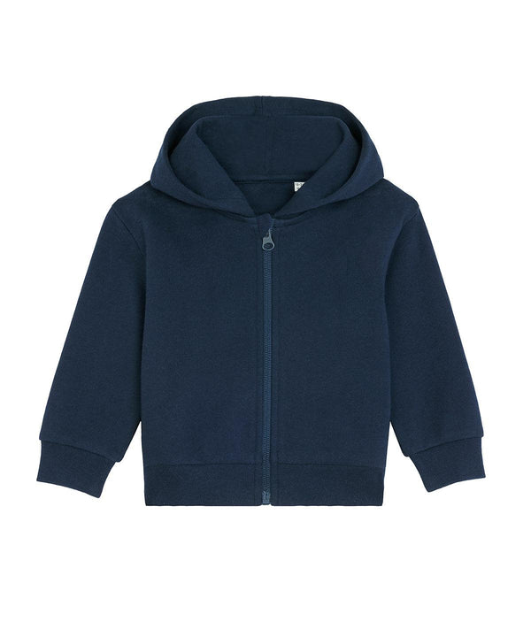 French Navy - Baby Connector hoodie zip-through sweatshirt (STSB105) Hoodies Stanley/Stella Home of the hoodie, Hoodies, New Styles for 2023, Organic & Conscious, Rebrandable Schoolwear Centres