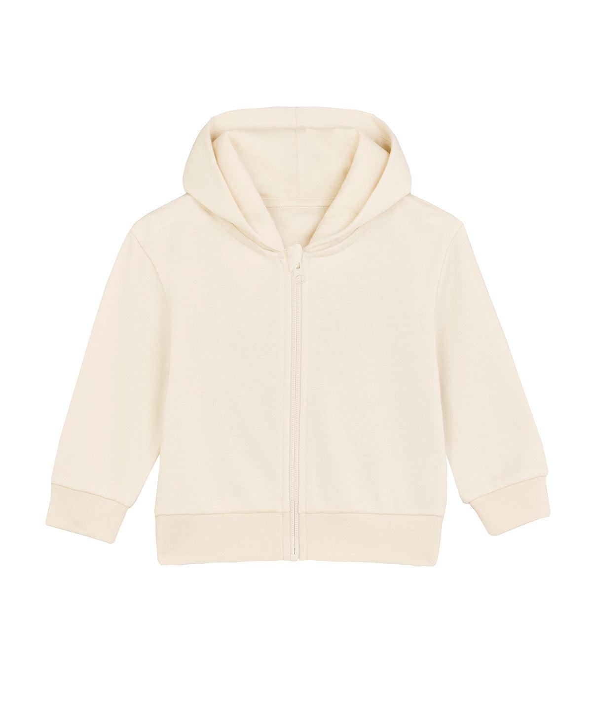 Natural Raw - Baby Connector hoodie zip-through sweatshirt (STSB105) Hoodies Stanley/Stella Home of the hoodie, Hoodies, New Styles for 2023, Organic & Conscious, Rebrandable Schoolwear Centres