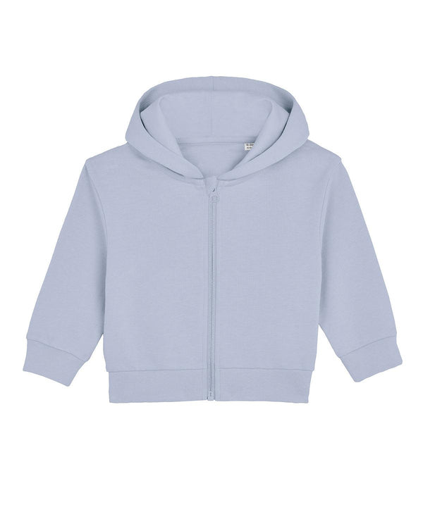 Serene Blue - Baby Connector hoodie zip-through sweatshirt (STSB105) Hoodies Stanley/Stella Home of the hoodie, Hoodies, New Styles for 2023, Organic & Conscious, Rebrandable Schoolwear Centres