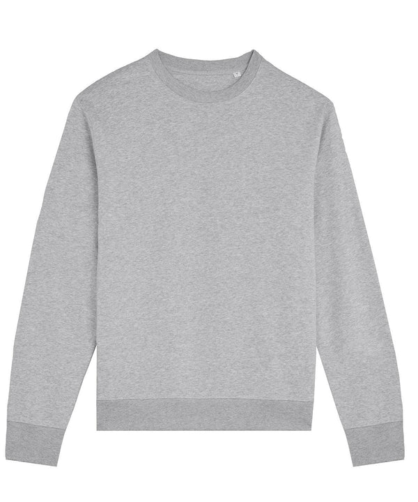 Heather Grey - Unisex Matcher sweatshirt (STSU799) Sweatshirts Stanley/Stella New Styles for 2023, Organic & Conscious, Plus Sizes, Rebrandable, Sweatshirts Schoolwear Centres