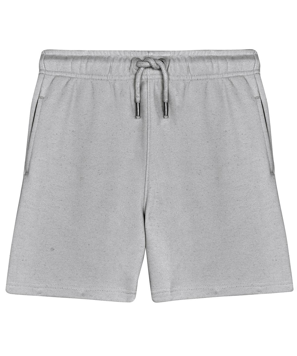 Heather Grey - Mini Bolter kids shorts (STBK102) Shorts Stanley/Stella New Styles for 2023, Organic & Conscious, Rebrandable, Trousers & Shorts Schoolwear Centres