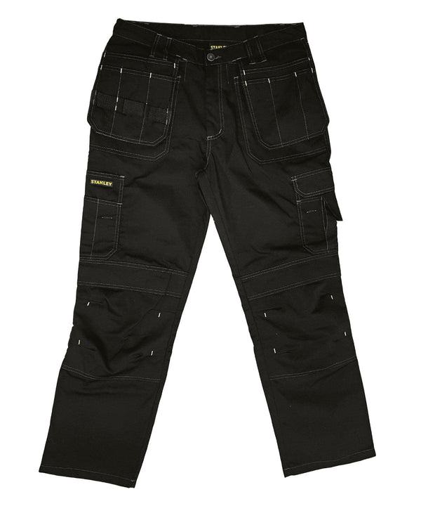 Black - Stanley Huntsville trousers Trousers Stanley Workwear Exclusives, Must Haves, New For 2021, Trousers & Shorts, Workwear Schoolwear Centres