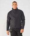 Black - Stanley Teton 2-layer full zip softshell Jackets Stanley Workwear Exclusives, Jackets - Fleece, Lightweight layers, Must Haves, New For 2021, New In Autumn Winter, New In Mid Year, Softshells, Technical Workwear, Workwear Schoolwear Centres