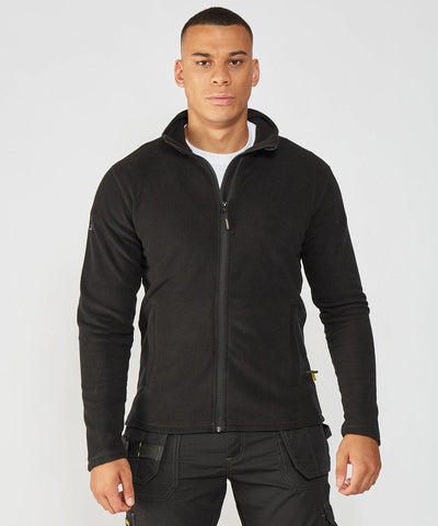 Black - Stanley Dixon zip-through microfleece Jackets Stanley Workwear Exclusives, Jackets - Fleece, Lightweight layers, Must Haves, New For 2021, New In Autumn Winter, New In Mid Year, Technical Workwear, Workwear Schoolwear Centres