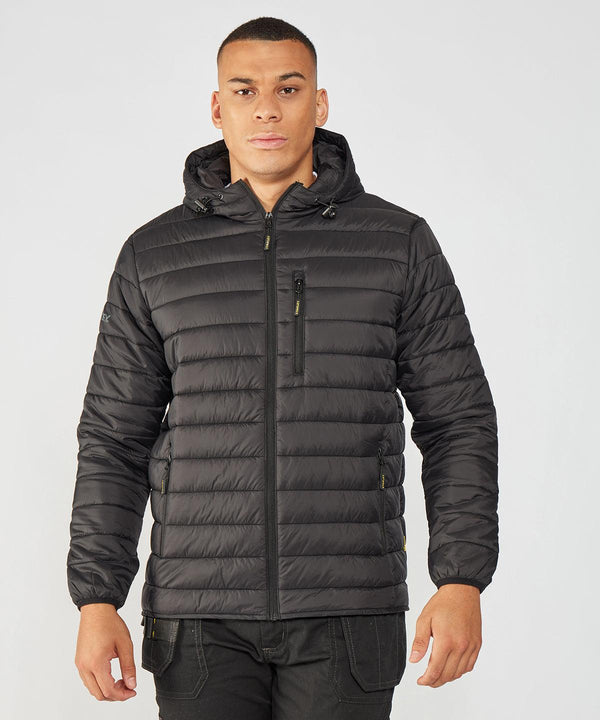 Black - Westby padded jacket Jackets Stanley Workwear Exclusives, Jackets & Coats, Must Haves, New For 2021, New In Autumn Winter, New In Mid Year, Padded & Insulation, Workwear Schoolwear Centres