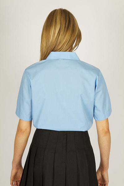 Single Pack - Short Sleeve Revere Blouses - Schoolwear Centres | School Uniform Centres