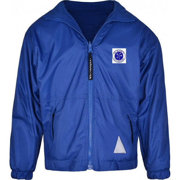 St Mary's C of E Primary School, Prittlewell - Royal Reversible Fleece Jacket with School Logo - Schoolwear Centres | School Uniform Centres