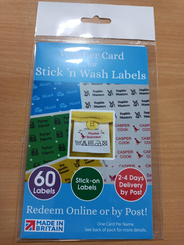 Instant Iron-on-Label | Peel 'N' Stick | Stick' n Wash| Super Sticky | Woven Name Tapes | Permanent Marker Pen | - Schoolwear Centres | School Uniforms near me