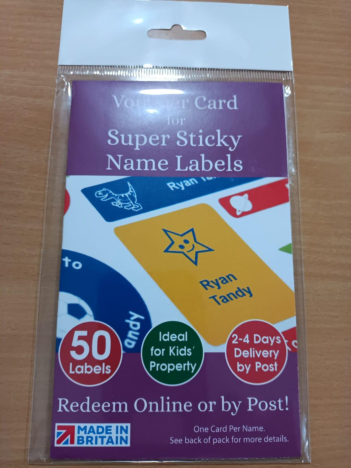 Instant Iron-on-Label | Peel 'N' Stick | Stick' n Wash| Super Sticky | Woven Name Tapes | Permanent Marker Pen | - Schoolwear Centres | School Uniforms near me