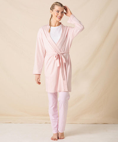 Heather Grey - Women's wrap robe Robes Towel City Gifting & Accessories, Homewares & Towelling, Lounge & Underwear, Must Haves, New Sizes for 2022 Schoolwear Centres