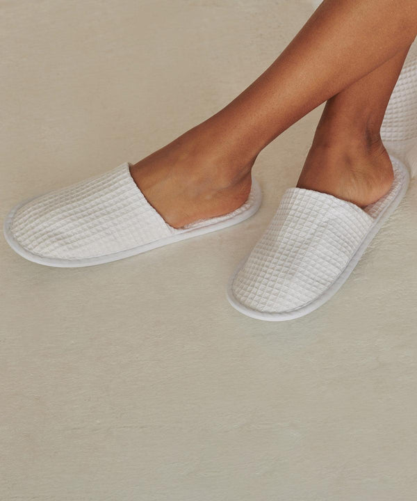 White company best sale mule slippers