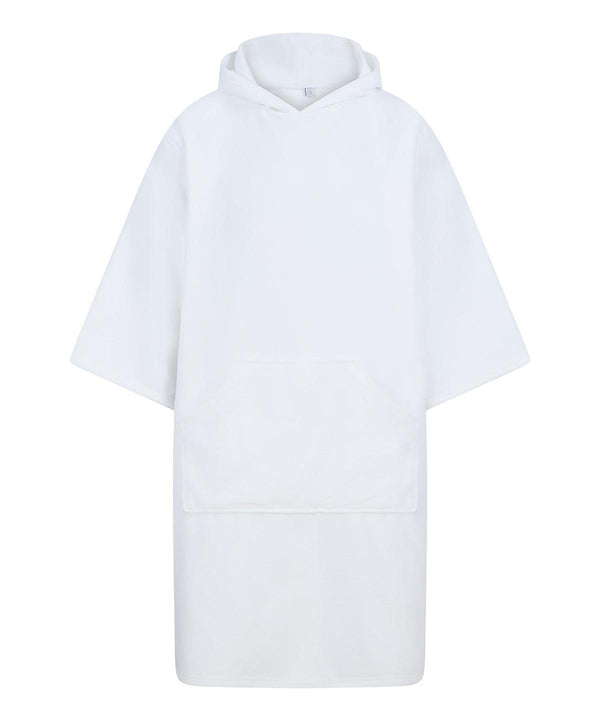 White - Adults poncho Ponchos Towel City Homewares & Towelling, New in, New Styles For 2022 Schoolwear Centres