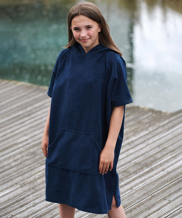 Navy - Kids poncho Ponchos Towel City Homewares & Towelling, Junior, New in, New Styles For 2022 Schoolwear Centres