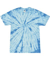 Spider Baby Blue - Tie-dye shirt T-Shirts Colortone Festival, Holiday Season, Hyperbrights and Neons, Must Haves, Pastels and Tie Dye, T-Shirts & Vests Schoolwear Centres