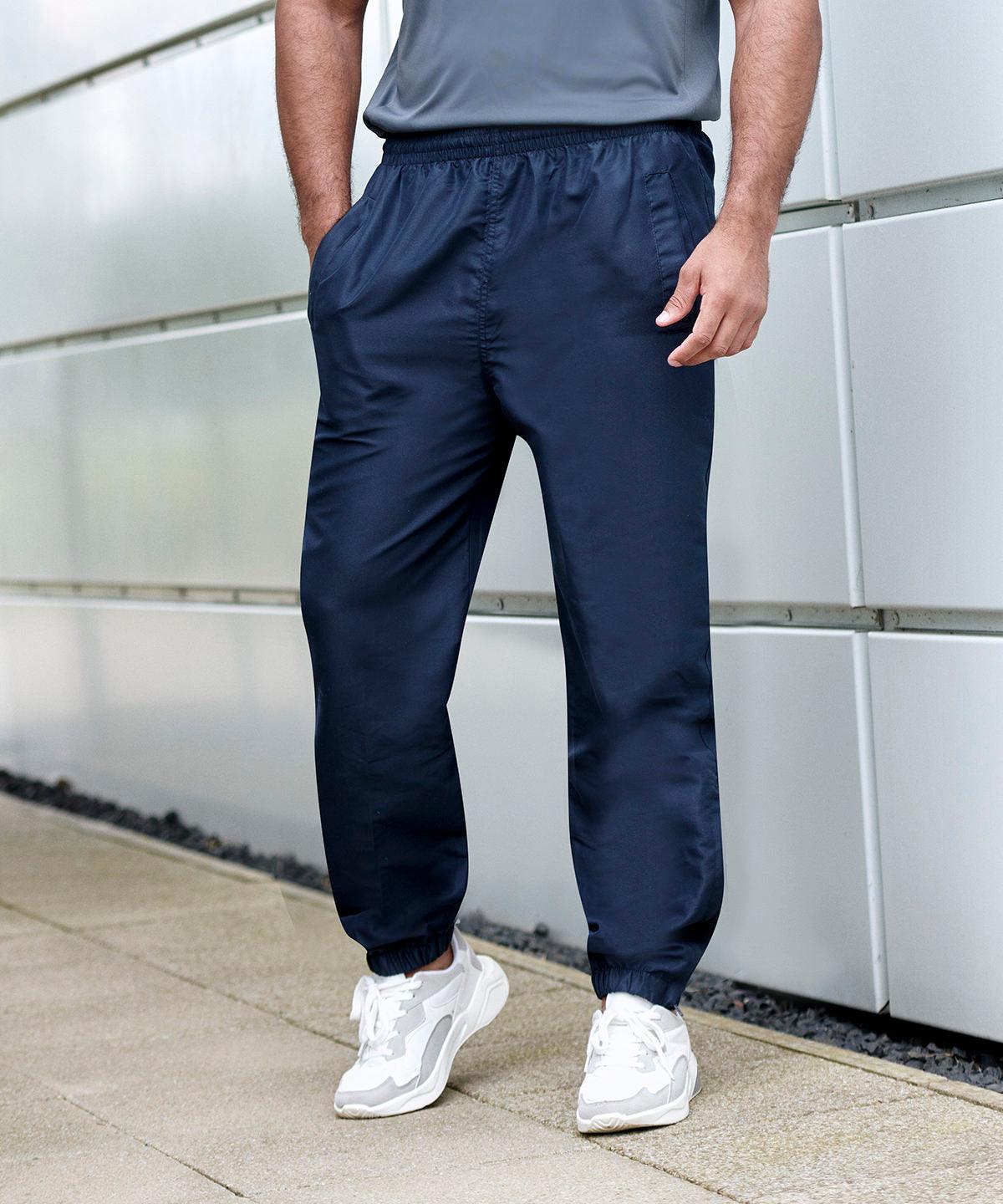 Navy - Lined tracksuit bottoms Trousers Tombo Must Haves, Sports & Leisure Schoolwear Centres