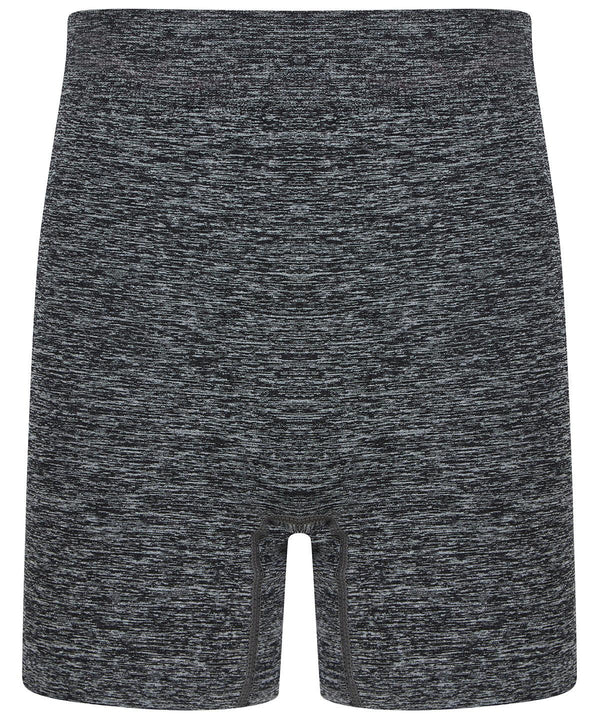 Dark Grey Marl - Kids seamless shorts Shorts Tombo Activewear & Performance, Back to the Gym, Junior, New Styles For 2022, On-Trend Activewear, Trousers & Shorts Schoolwear Centres