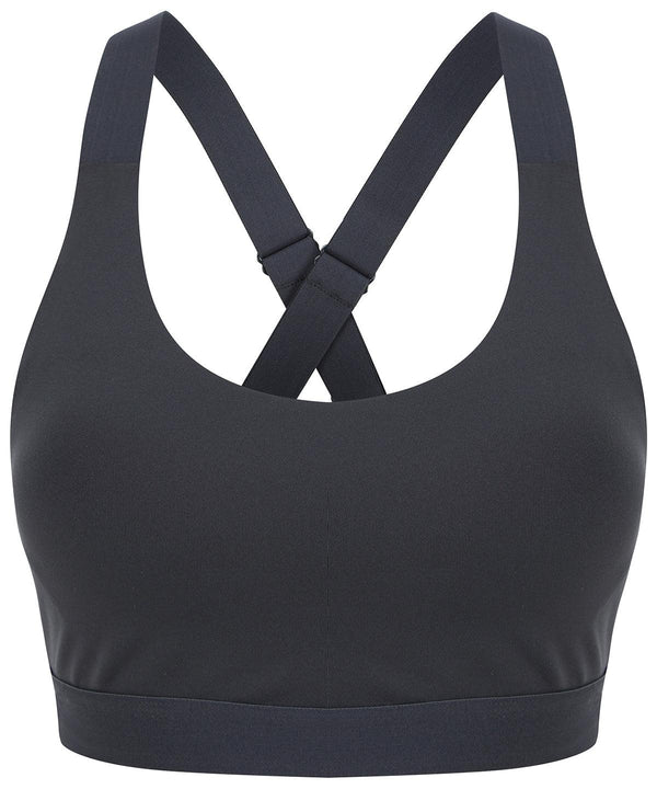 Charcoal Grey - Medium impact core bra Bras Tombo Activewear & Performance, New For 2021, New Styles For 2021, Sports & Leisure Schoolwear Centres