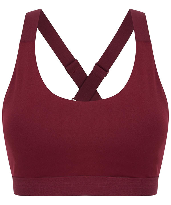 Deep Burgundy - Medium impact core bra Bras Tombo Activewear & Performance, New For 2021, New Styles For 2021, Sports & Leisure Schoolwear Centres