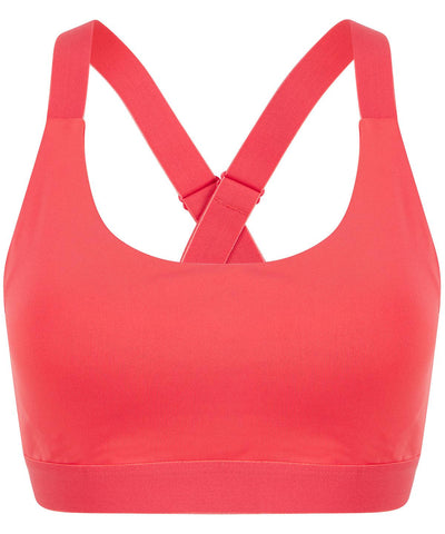 Hot Coral - Medium impact core bra Bras Tombo Activewear & Performance, New For 2021, New Styles For 2021, Sports & Leisure Schoolwear Centres