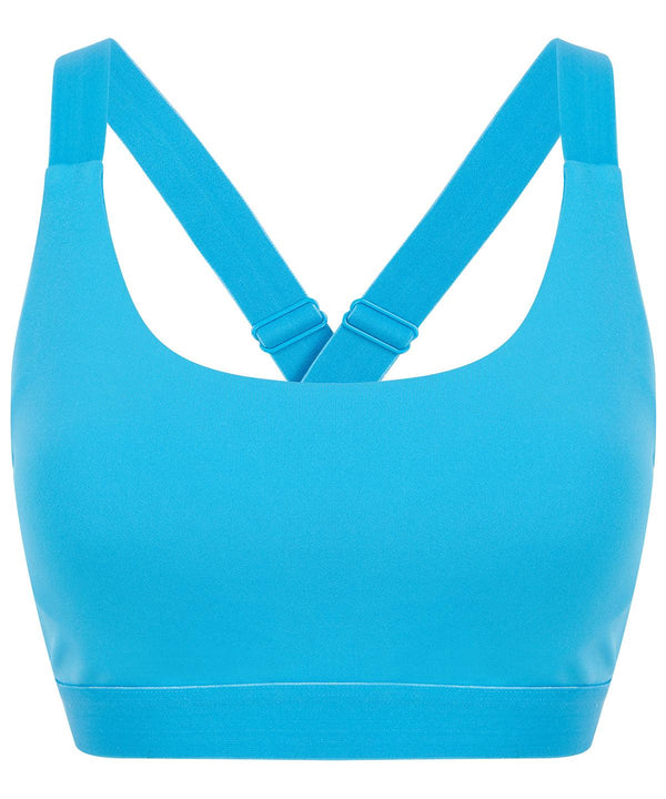 Turquoise Blue - Medium impact core bra Bras Tombo Activewear & Performance, New For 2021, New Styles For 2021, Sports & Leisure Schoolwear Centres