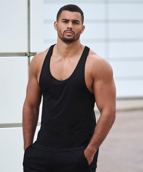 Black - Muscle vest Vests Tombo Athleisurewear, Rebrandable, Sports & Leisure, T-Shirts & Vests Schoolwear Centres