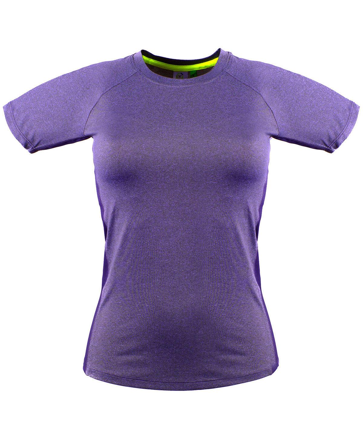 Black/Black - Women's slim fit t-shirt T-Shirts Tombo Activewear & Performance, Athleisurewear, Sale, Sports & Leisure, T-Shirts & Vests Schoolwear Centres