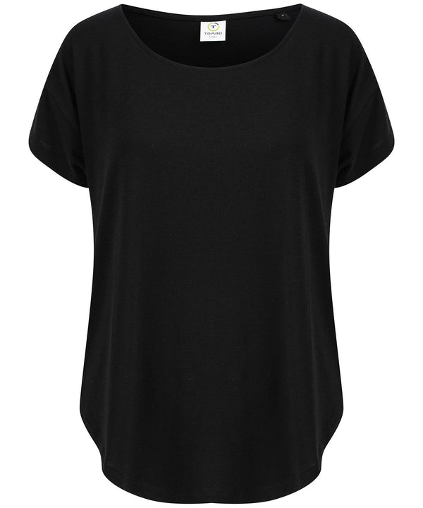 Black - Scoop neck tee T-Shirts Tombo New For 2021, New Styles For 2021, Plus Sizes, Sports & Leisure, T-Shirts & Vests Schoolwear Centres