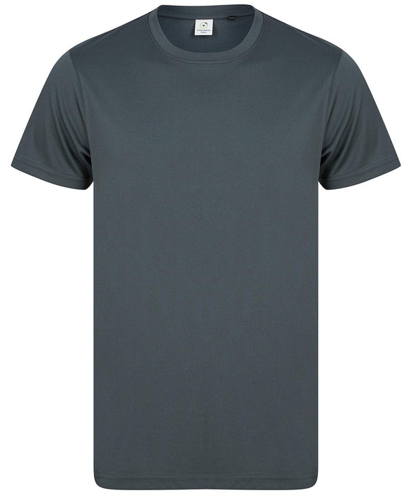 Charcoal - Recycled performance T T-Shirts Tombo Back to the Gym, New Styles For 2022, Organic & Conscious, Sports & Leisure, T-Shirts & Vests Schoolwear Centres