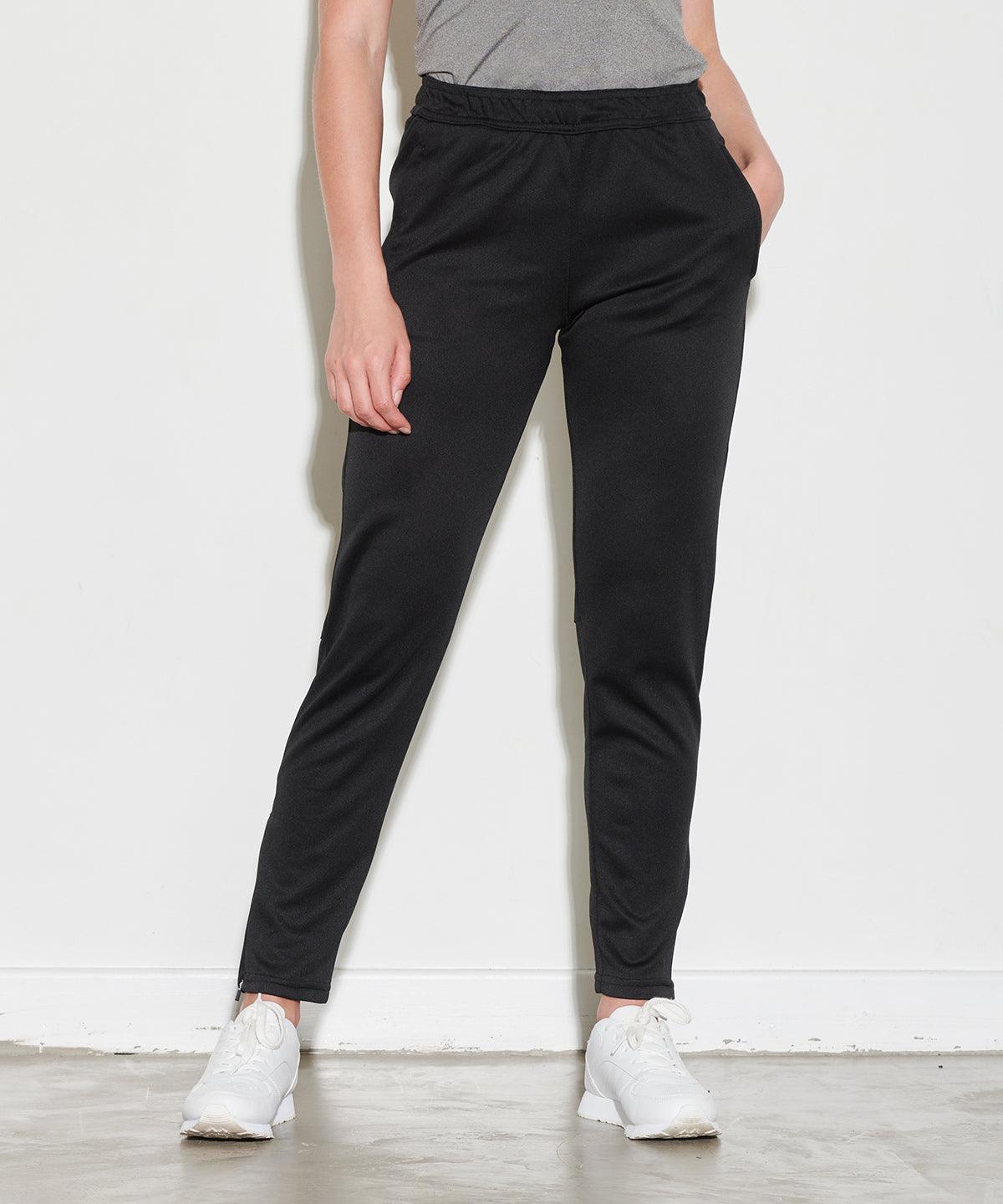 Black - Women's slim leg jogger Sweatpants Tombo Activewear & Performance, Athleisurewear, Must Haves, Rebrandable, Sports & Leisure, Street Casual, Tracksuits Schoolwear Centres