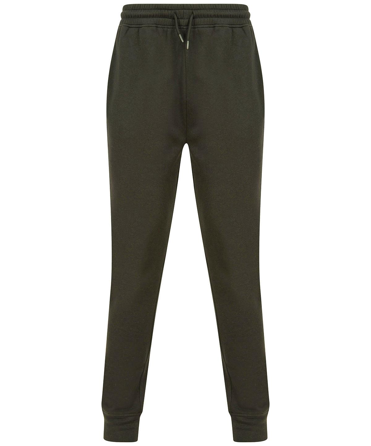 Olive Green - Unisex athleisure joggers Sweatpants Tombo Athleisurewear, Joggers, New Styles For 2022 Schoolwear Centres