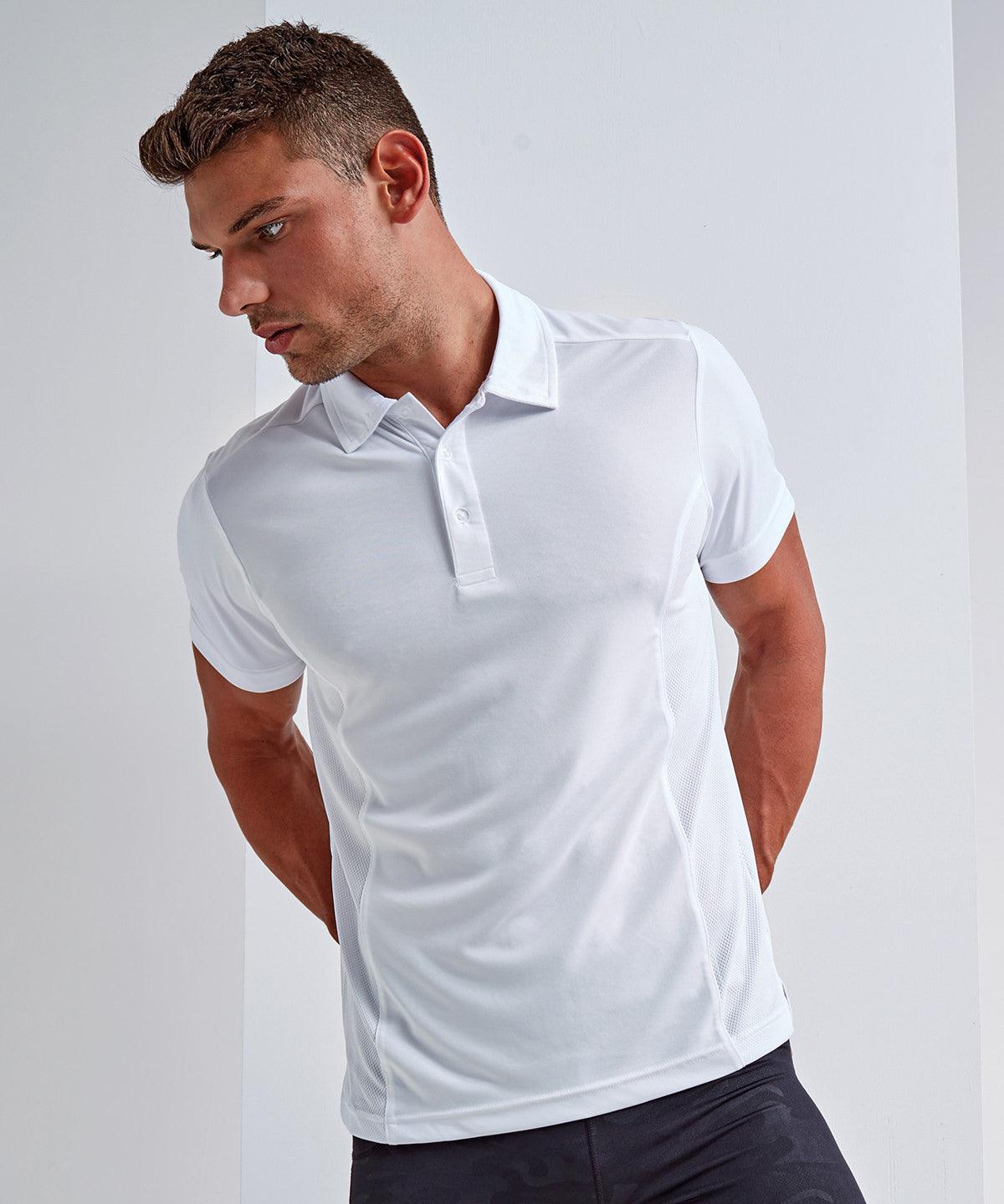 White - TriDri® panelled polo Polos TriDri® Activewear & Performance, Athleisurewear, Exclusives, Must Haves, Plus Sizes, Polos & Casual, Raladeal - Recently Added, Rebrandable, Sports & Leisure, Team Sportswear, UPF Protection Schoolwear Centres