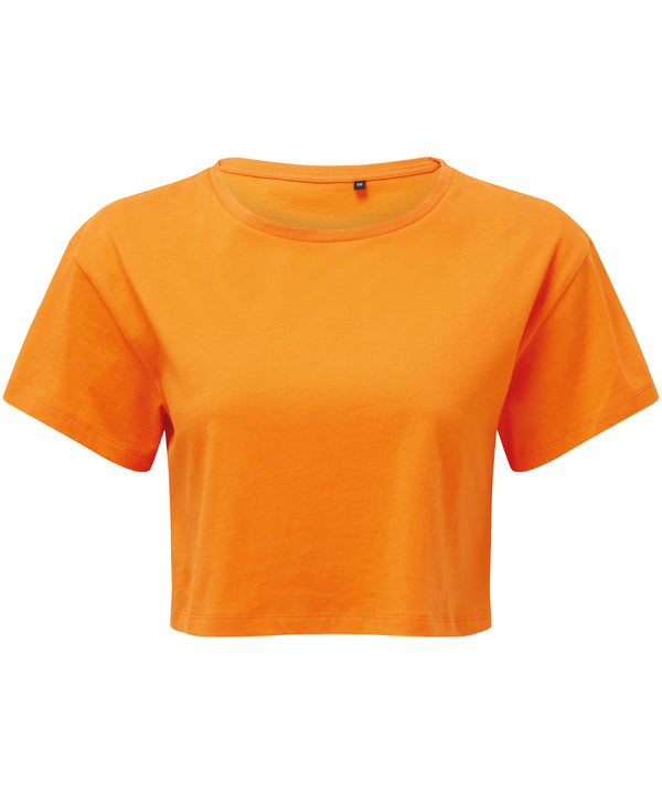 Orange - Women's TriDri® crop top T-Shirts TriDri® Activewear & Performance, Back to the Gym, Cropped, Exclusives, Lounge Sets, Must Haves, On-Trend Activewear, Padded Perfection, Raladeal - Recently Added, Rebrandable, Sports & Leisure, T-Shirts & Vests, Trending Loungewear Schoolwear Centres
