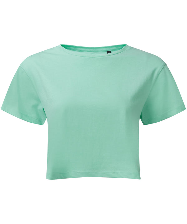Peppermint - Women's TriDri® crop top T-Shirts TriDri® Activewear & Performance, Back to the Gym, Cropped, Exclusives, Lounge Sets, Must Haves, On-Trend Activewear, Padded Perfection, Raladeal - Recently Added, Rebrandable, Sports & Leisure, T-Shirts & Vests, Trending Loungewear Schoolwear Centres