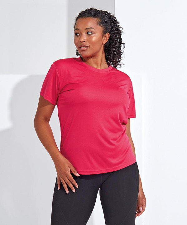 Hot Pink - Women's TriDri® performance t-shirt T-Shirts TriDri® Activewear & Performance, Athleisurewear, Back to the Gym, Exclusives, Gymwear, Hyperbrights and Neons, Must Haves, New Colours For 2022, Outdoor Sports, Rebrandable, Sports & Leisure, T-Shirts & Vests, Team Sportswear, UPF Protection Schoolwear Centres