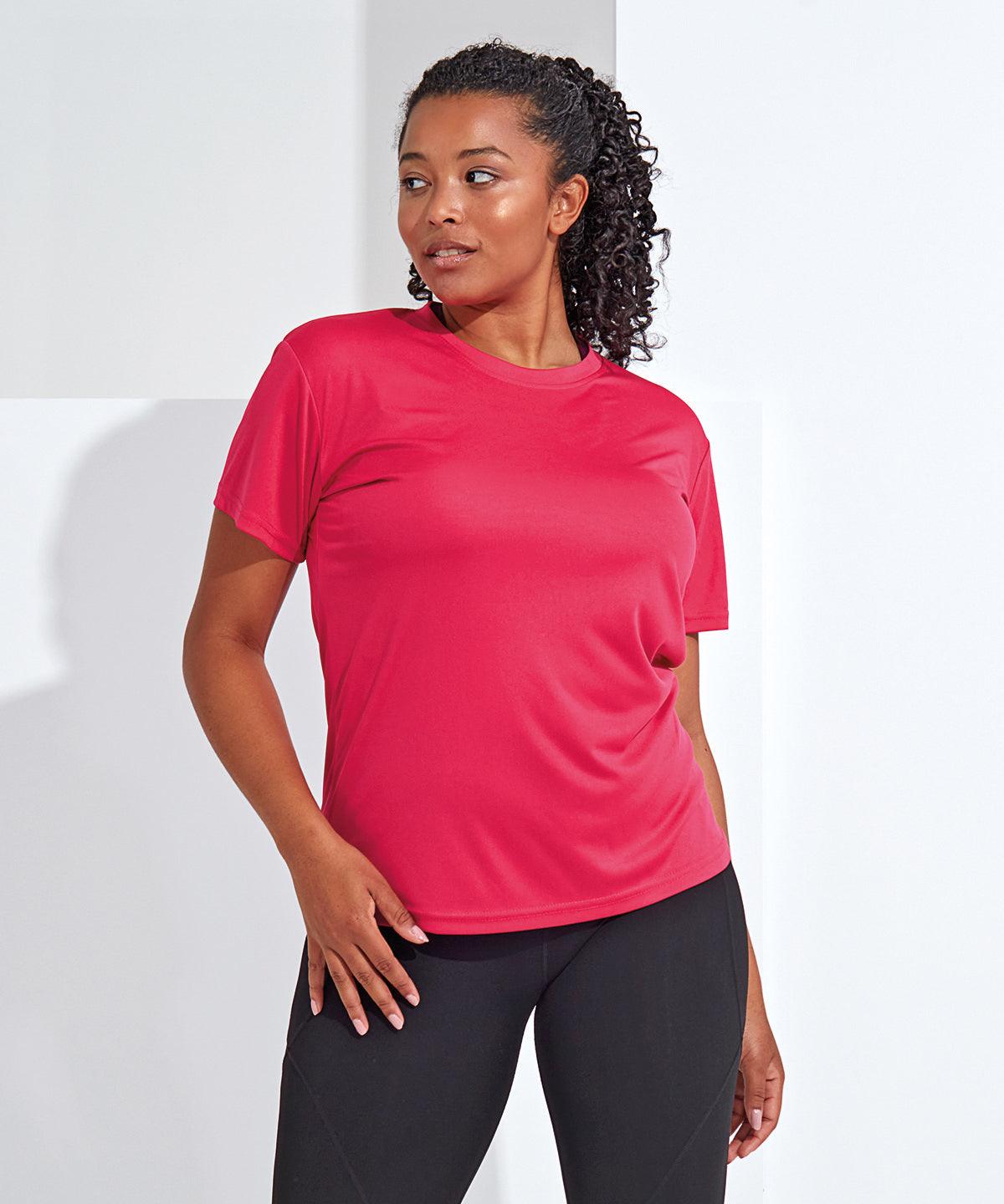 Pink Melange - Women's TriDri® performance t-shirt T-Shirts TriDri® Activewear & Performance, Athleisurewear, Back to the Gym, Exclusives, Gymwear, Hyperbrights and Neons, Must Haves, New Colours For 2022, Outdoor Sports, Rebrandable, Sports & Leisure, T-Shirts & Vests, Team Sportswear, UPF Protection Schoolwear Centres