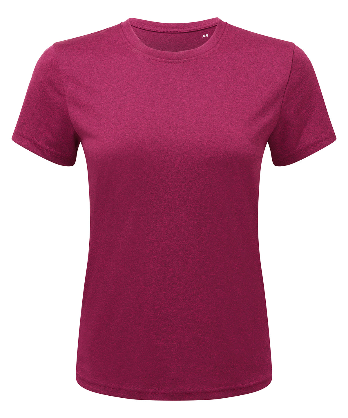 Raspberry/Black Melange - Women's TriDri® performance t-shirt T-Shirts TriDri® Activewear & Performance, Athleisurewear, Back to the Gym, Exclusives, Gymwear, Hyperbrights and Neons, Must Haves, New Colours For 2022, Outdoor Sports, Rebrandable, Sports & Leisure, T-Shirts & Vests, Team Sportswear, UPF Protection Schoolwear Centres