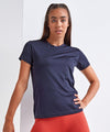 French Navy - Women's TriDri® embossed panel t-shirt T-Shirts TriDri® Activewear & Performance, Exclusives, Rebrandable, Sports & Leisure, T-Shirts & Vests, UPF Protection Schoolwear Centres