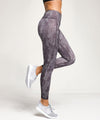 Purple - Women's TriDri® performance crossline leggings full-length –  Customise On Demand