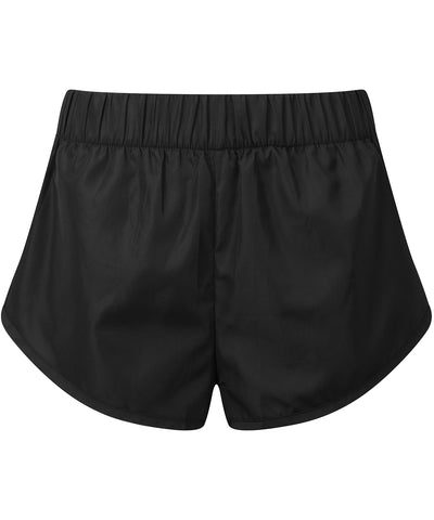 Black - Women's TriDri® running shorts Shorts TriDri® Activewear & Performance, Back to the Gym, Exclusives, New For 2021, New Styles For 2021, Rebrandable, Sports & Leisure, Trousers & Shorts Schoolwear Centres