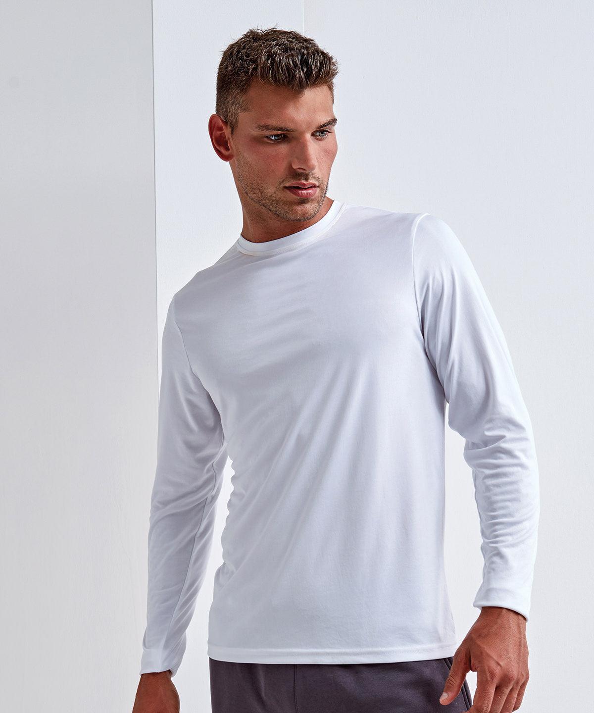 White - TriDri® long sleeve performance t-shirt T-Shirts TriDri® Activewear & Performance, Exclusives, Outdoor Sports, Plus Sizes, Rebrandable, Sports & Leisure, T-Shirts & Vests, UPF Protection Schoolwear Centres