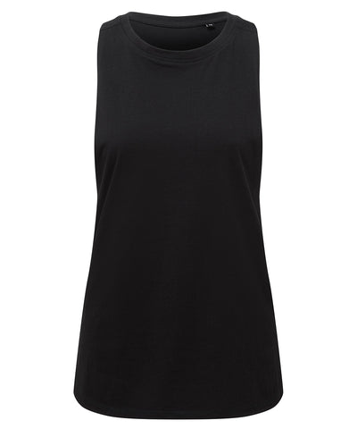 Black - Women's TriDri® organic tank top Vests TriDri® Activewear & Performance, Back to the Gym, Exclusives, New Styles For 2022, Organic & Conscious, Women's Fashion Schoolwear Centres