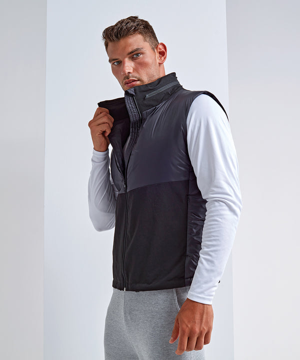 Black - Men's TriDri® insulated hybrid gilet Body Warmers TriDri® Conscious cold weather styles, Exclusives, Gilets and Bodywarmers, Jackets & Coats, New For 2021, New In Autumn Winter, New In Mid Year, Padded & Insulation, Padded Perfection Schoolwear Centres
