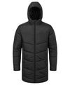 Black - Men's TriDri® microlight longline jacket Jackets TriDri® Conscious cold weather styles, Exclusives, Jackets & Coats, Lightweight layers, New For 2021, New In Autumn Winter, New In Mid Year, Padded & Insulation, Padded Perfection Schoolwear Centres
