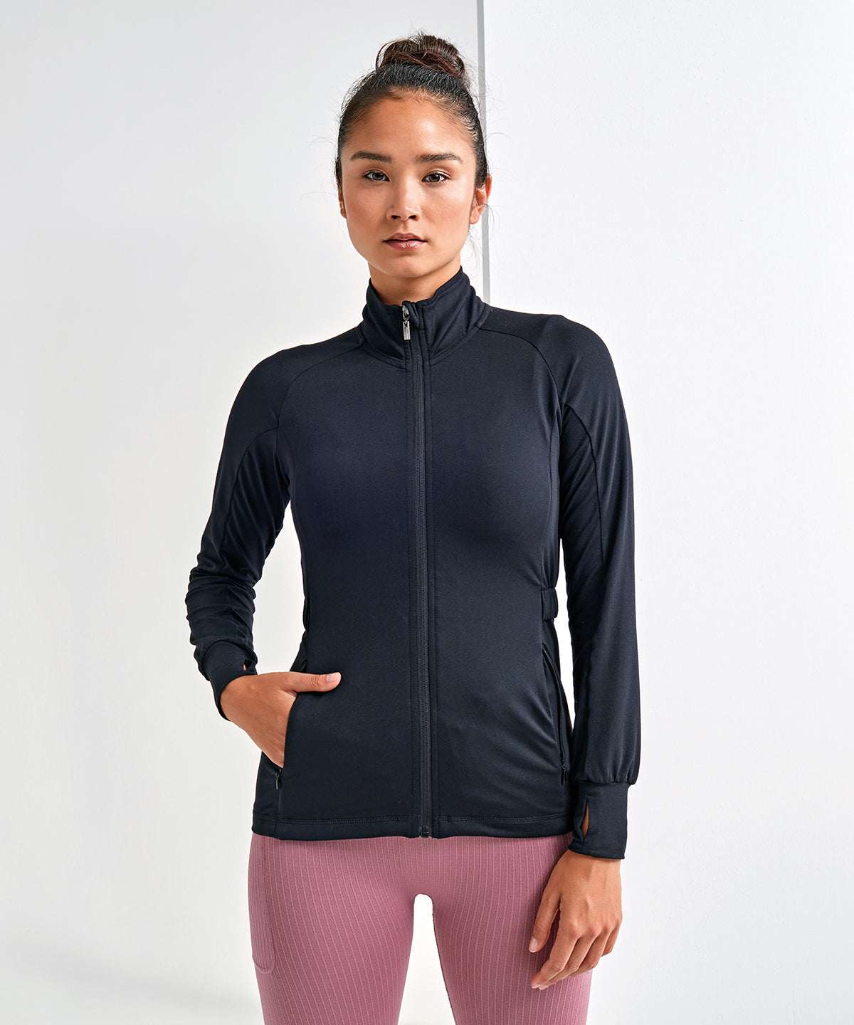 Black - Women's TriDri® performance jacket Jackets TriDri® Activewear & Performance, Back to the Gym, Exclusives, Jackets & Coats, New Styles For 2022, Women's Fashion Schoolwear Centres